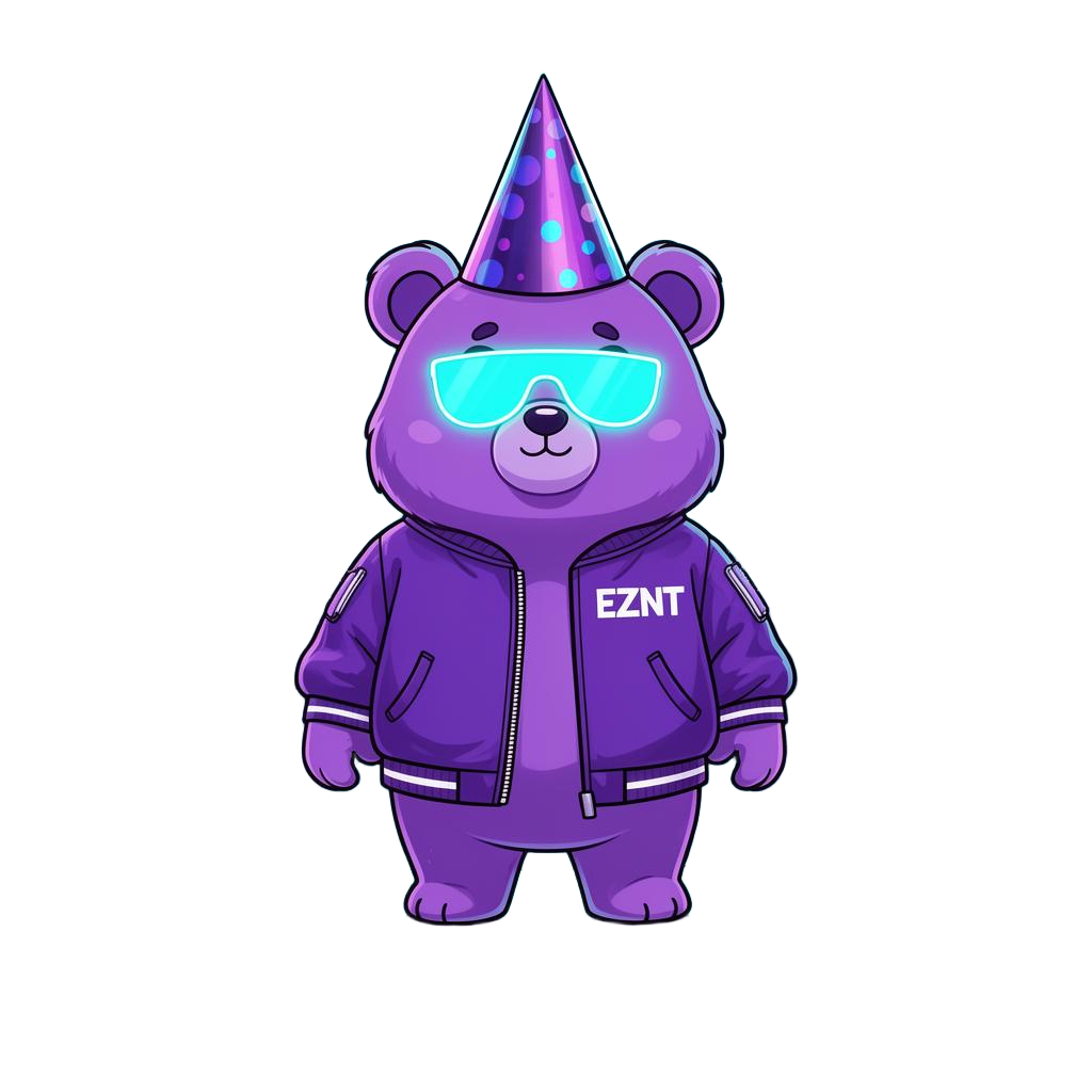 EZ Party Dude mascot